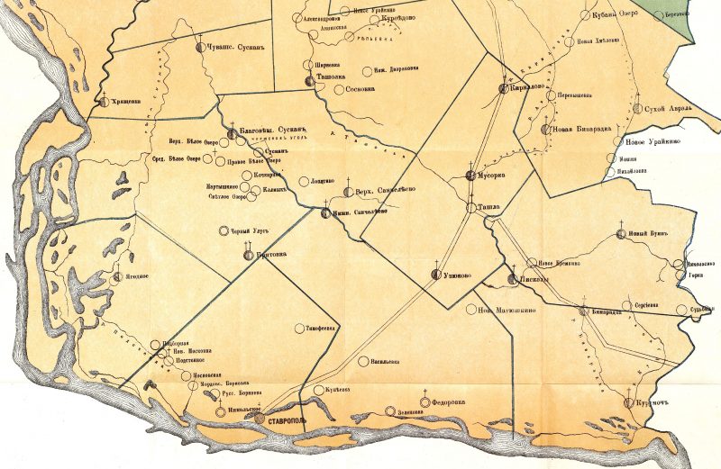 Карта ставропольского района самарской области подробная с населенными пунктами